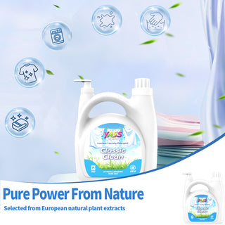 YassClean Non Bio Hypoallergenic 5L Classic Clean Concentrated Laundry Detergent 110 Washes