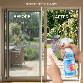 Shiny Glass Cleaner - 2.5L Refill + 500ml Spray