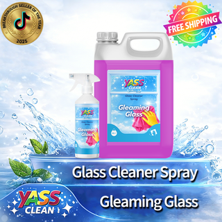 Shiny Glass Cleaner - 2.5L Refill + 500ml Spray