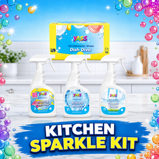 Yass Clean Kitchen Sparkle Bundle