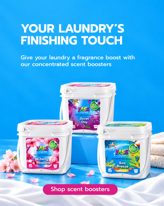 Yass Clean scent boosters laundry Cherry blossom Sea breeze Duvet day fragrence 
