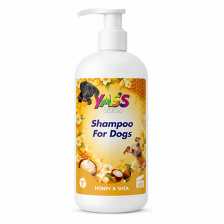 Yass Pets Honey and Shea Shampoo for Dogs 500ml